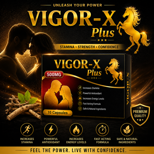 VIGOR-X Plus 500MG | 10 Capsules