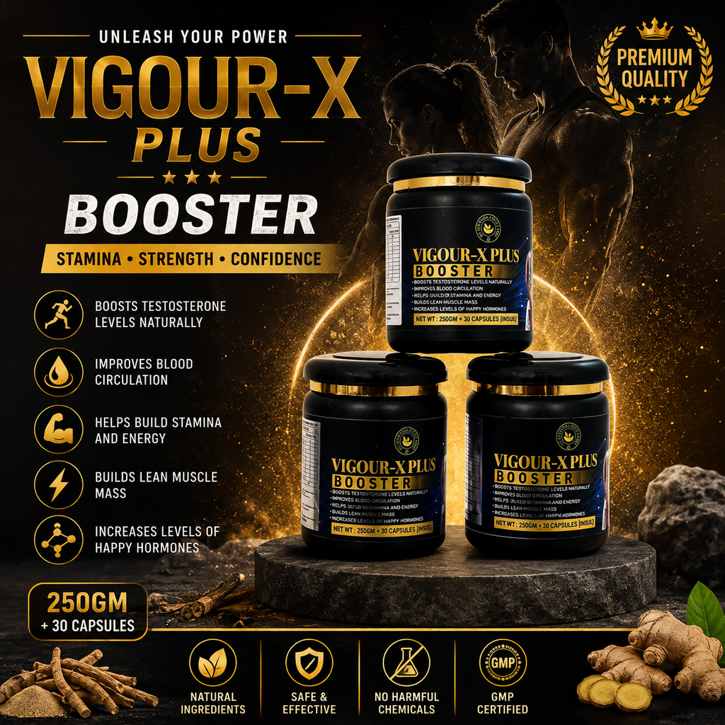 VIGOUR-X PLUS BOOSTER Pack Of 3