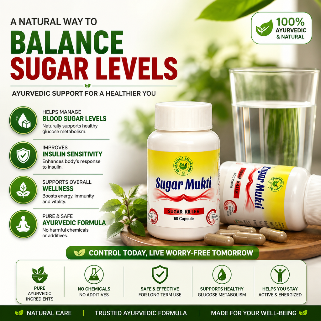 Sugar Mukti – 60 Capsules
